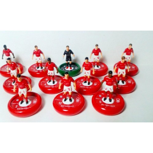 Subbuteo Andrew Table Soccer Nottingham Forest 2018-19 on WSB Professional bases